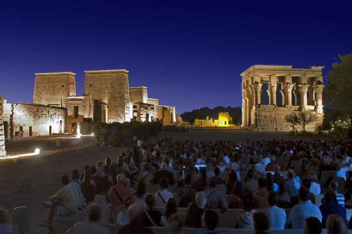 Sound and Light Show at Philae Temple